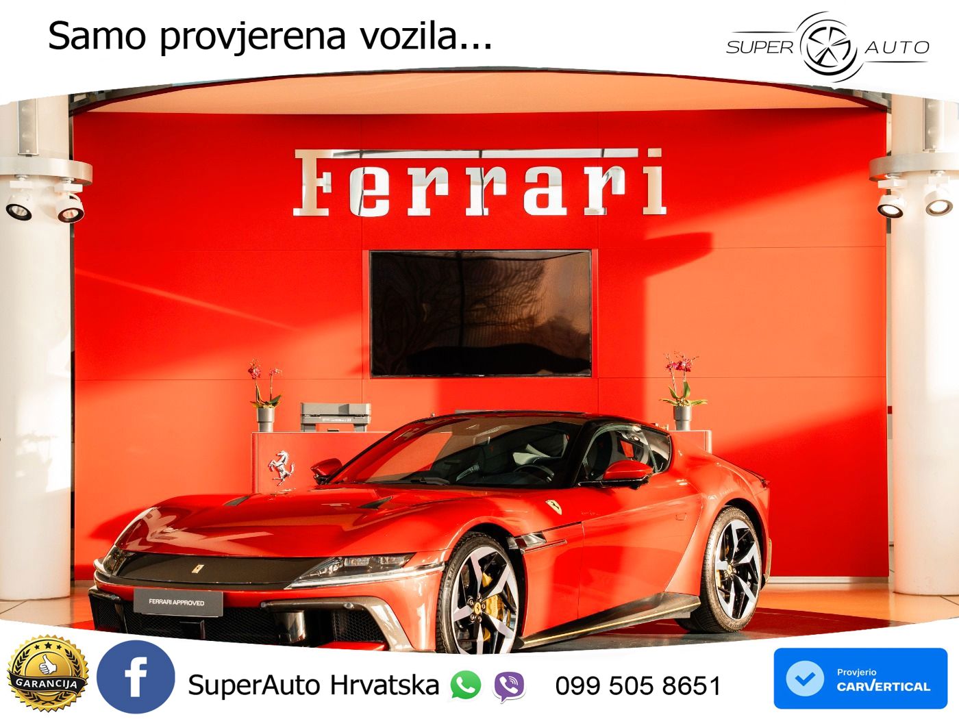 Ferrari 12Cilindri 6.5 V12 (830 KS) DCT LED+ACC