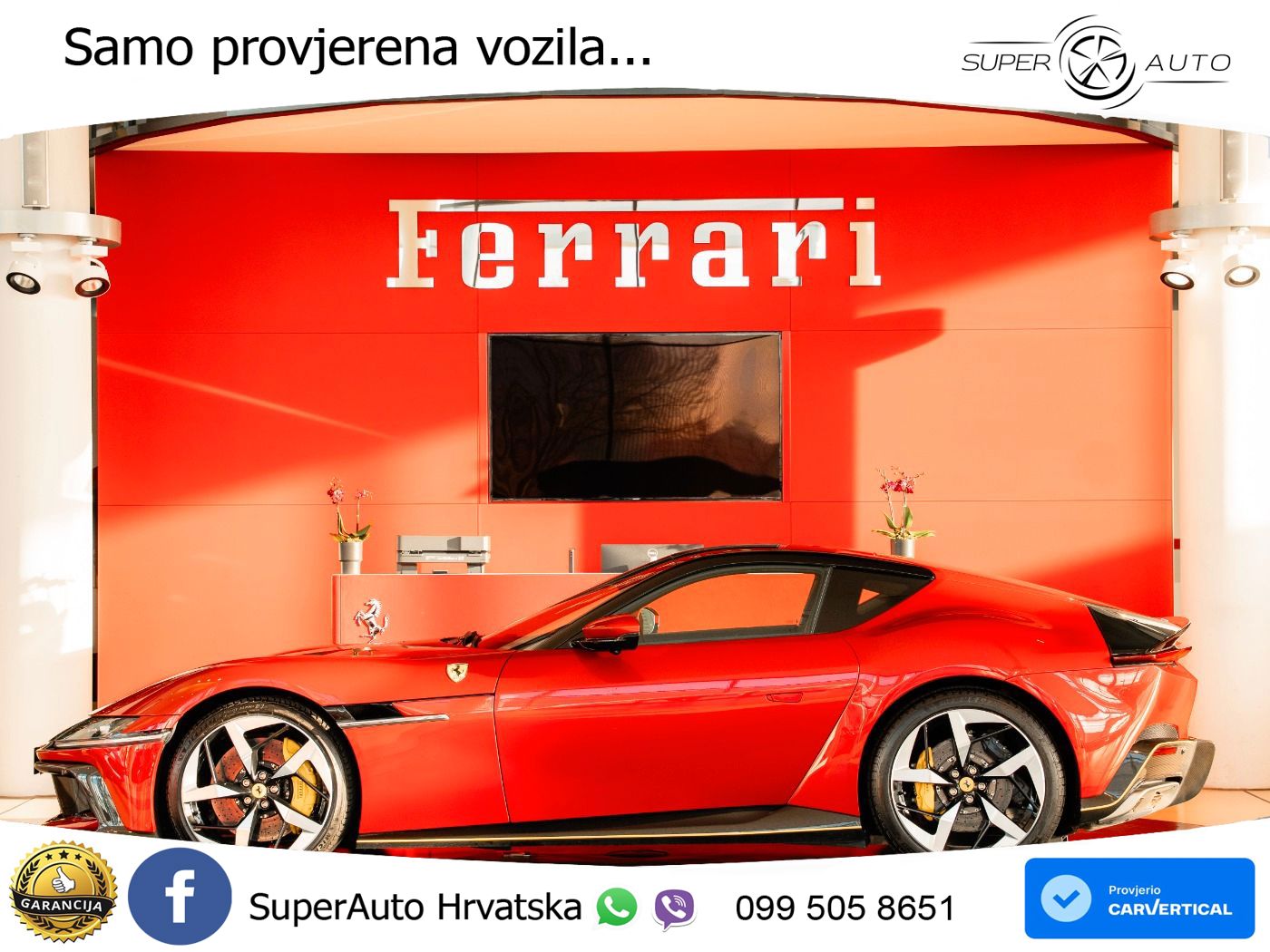 Ferrari 12Cilindri 6.5 V12 (830 KS) DCT LED+ACC
