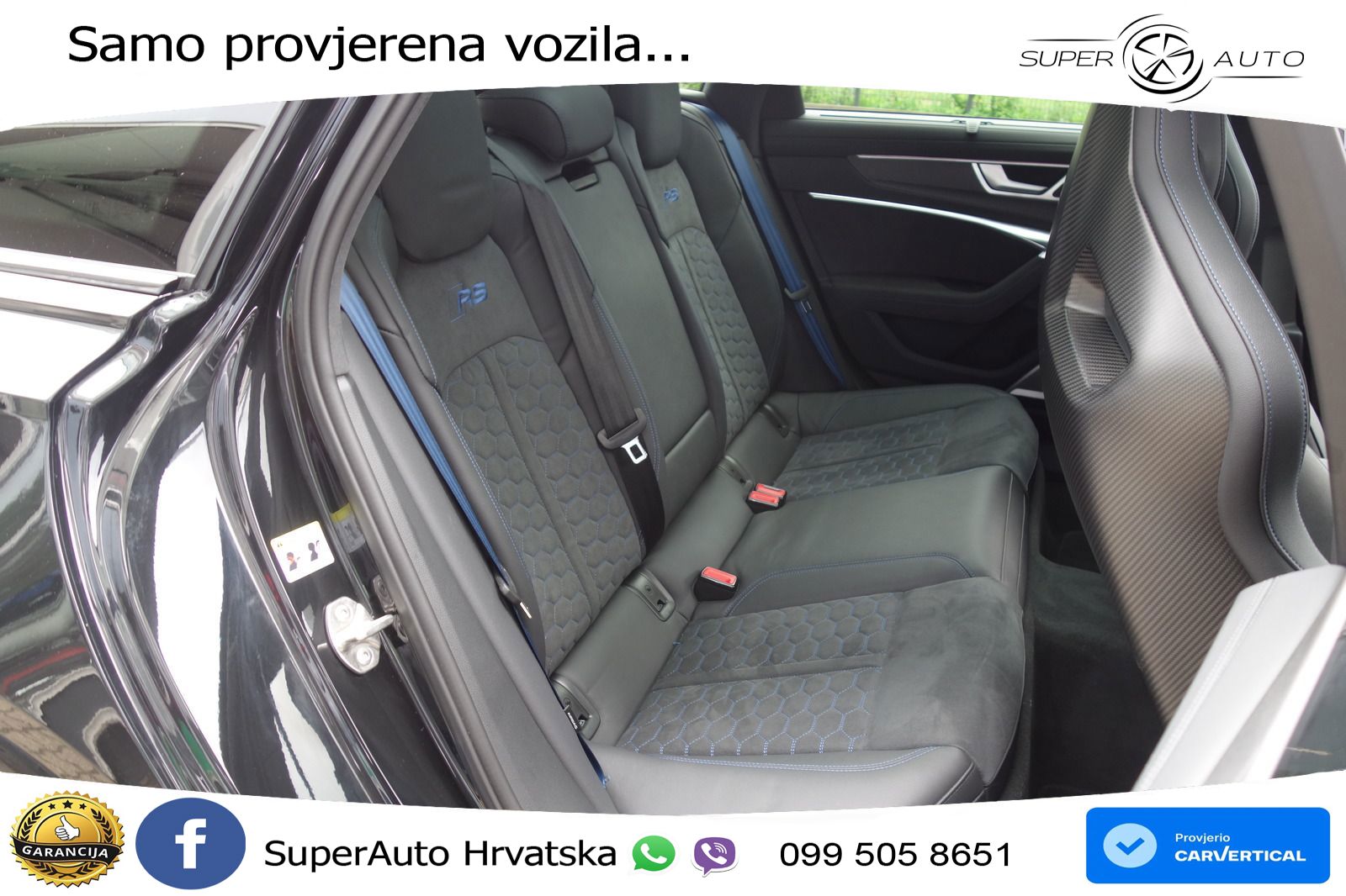 Audi RS6 Avant 4.0 TFSI V8 performance (630 KS)  quattro tiptronic LED+GR SJED+ACC