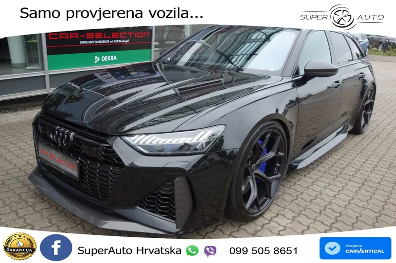 Audi RS6 Avant 4.0 TFSI V8 performance (630 KS)  quattro tiptronic LED+GR SJED+ACC