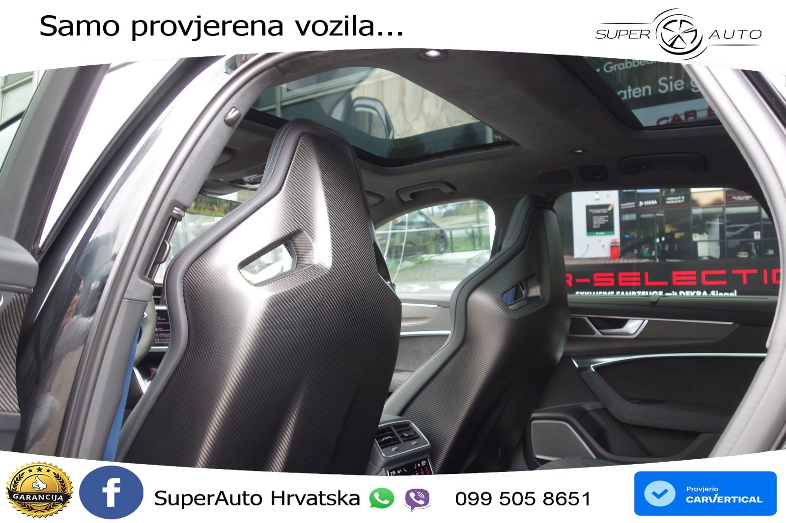 Audi RS6 Avant 4.0 TFSI V8 performance (630 KS)  quattro tiptronic LED+GR SJED+ACC