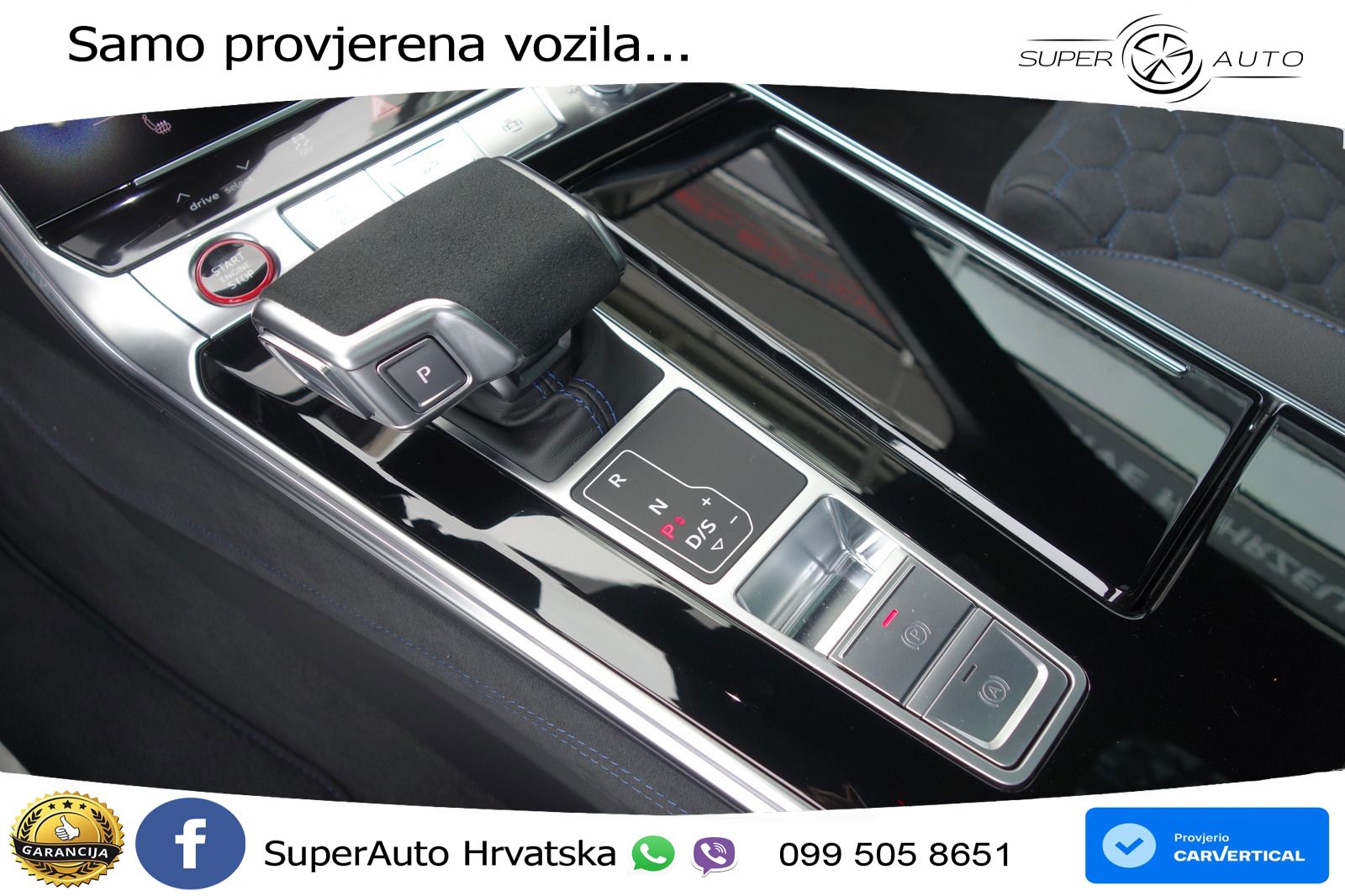 Audi RS6 Avant 4.0 TFSI V8 performance (630 KS)  quattro tiptronic LED+GR SJED+ACC