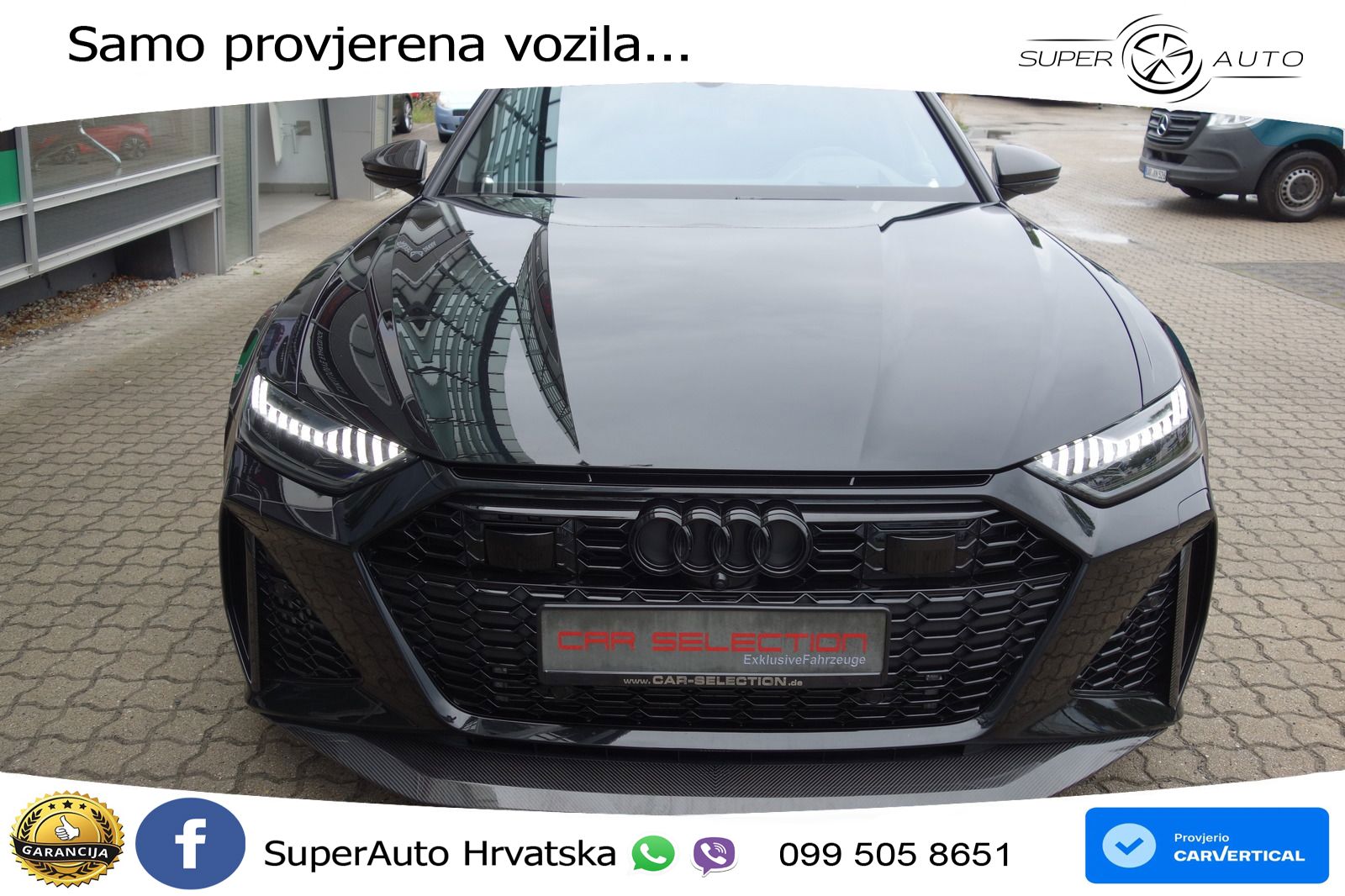 Audi RS6 Avant 4.0 TFSI V8 performance (630 KS)  quattro tiptronic LED+GR SJED+ACC