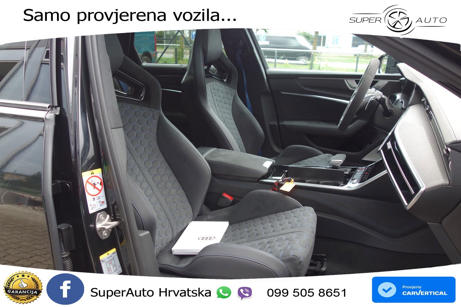 Audi RS6 Avant 4.0 TFSI V8 performance (630 KS)  quattro tiptronic LED+GR SJED+ACC