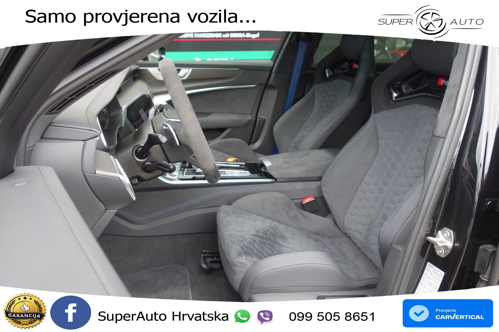 Audi RS6 Avant 4.0 TFSI V8 performance (630 KS)  quattro tiptronic LED+GR SJED+ACC