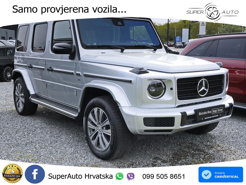 Mercedes G 500 Long V8 (422 KS) 4MATIC 9G-TRONIC AMG LED+GR SJED+ACC