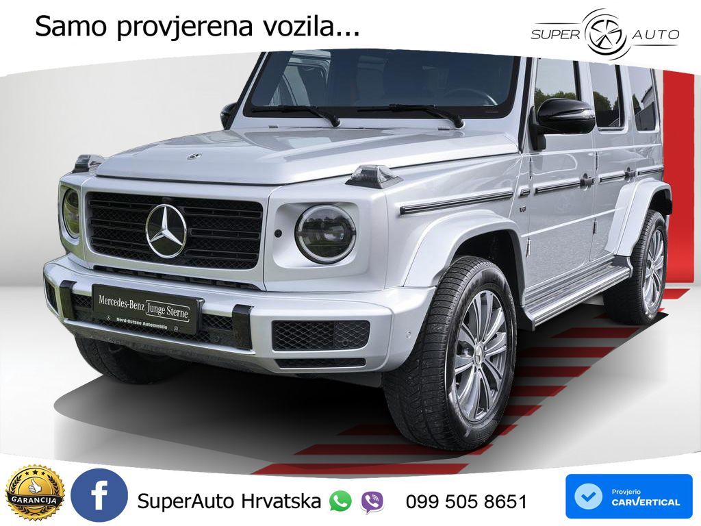 Mercedes G 500 Long V8 (422 KS) 4MATIC 9G-TRONIC AMG LED+GR SJED+ACC