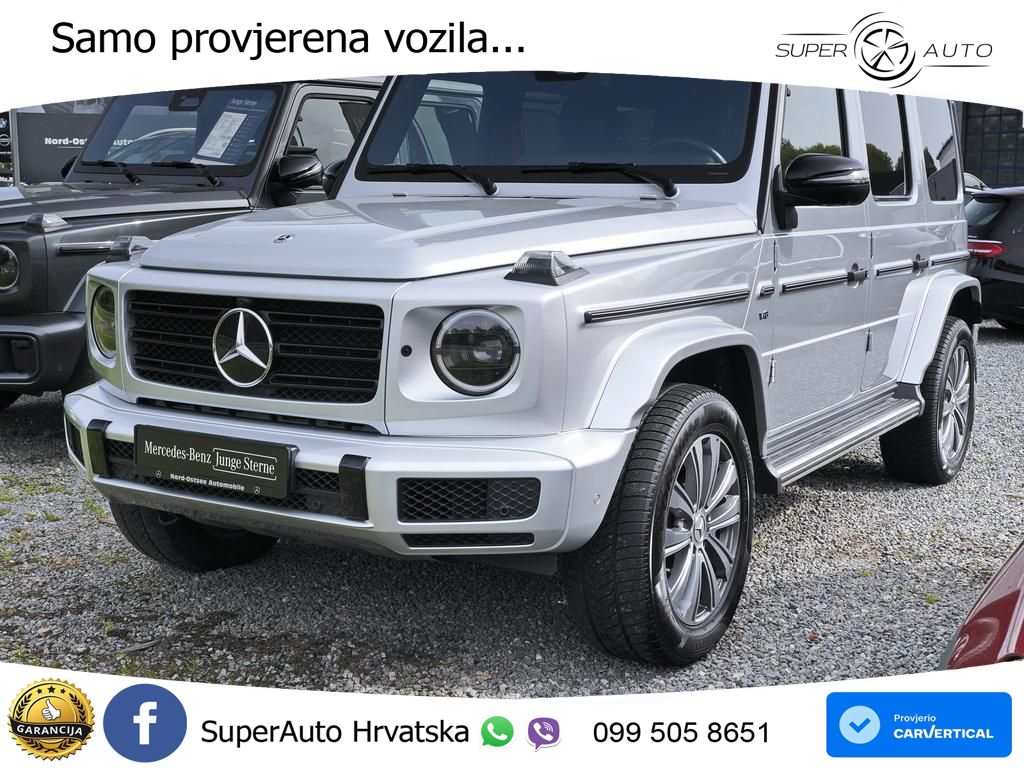 Mercedes G 500 Long V8 (422 KS) 4MATIC 9G-TRONIC AMG LED+GR SJED+ACC