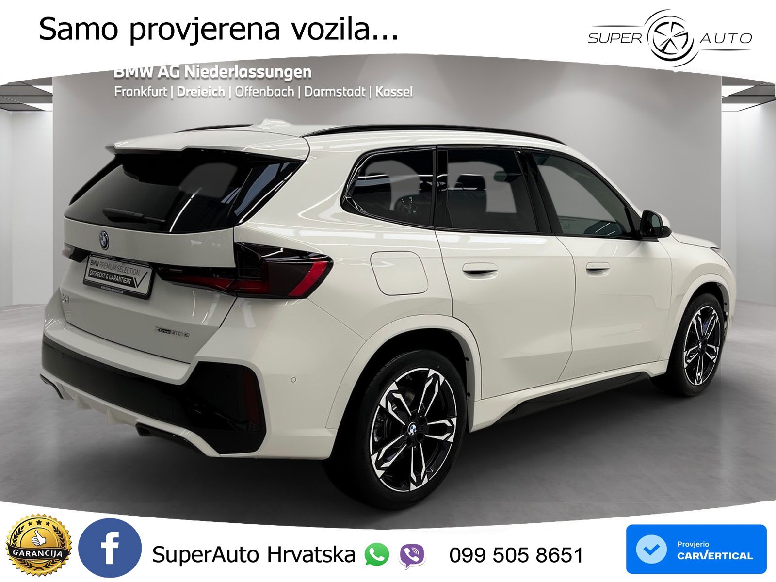 BMW X1 30e (326 KS) xDrive Steptronic M Sport LED+GR SJED+ACC