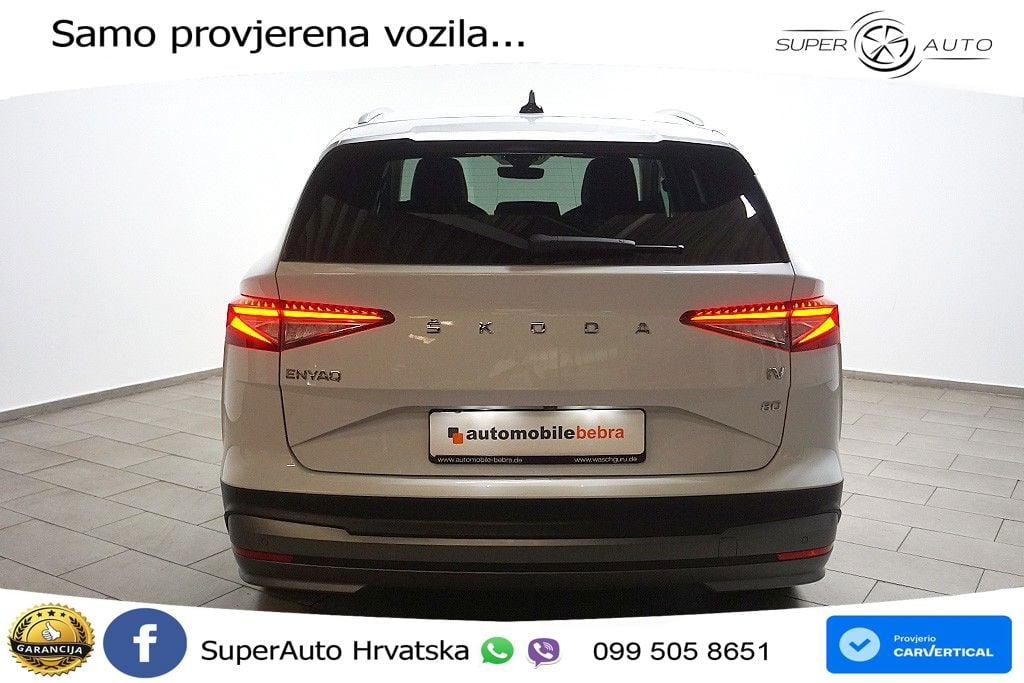 Škoda Enyaq iV 80 82 kWh (204 KS) LED+GR SJED+ACC