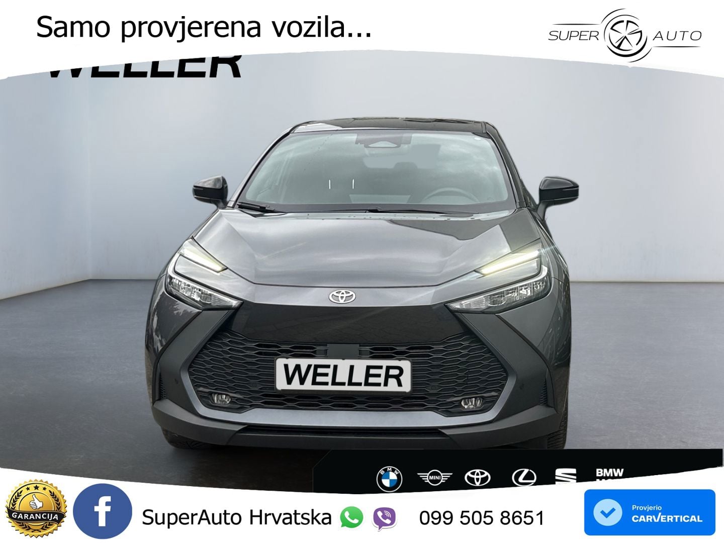 Toyota C-HR 2.0 (223 KS) PHEV e-CVT Teamplayer LED+GR SJED+ACC