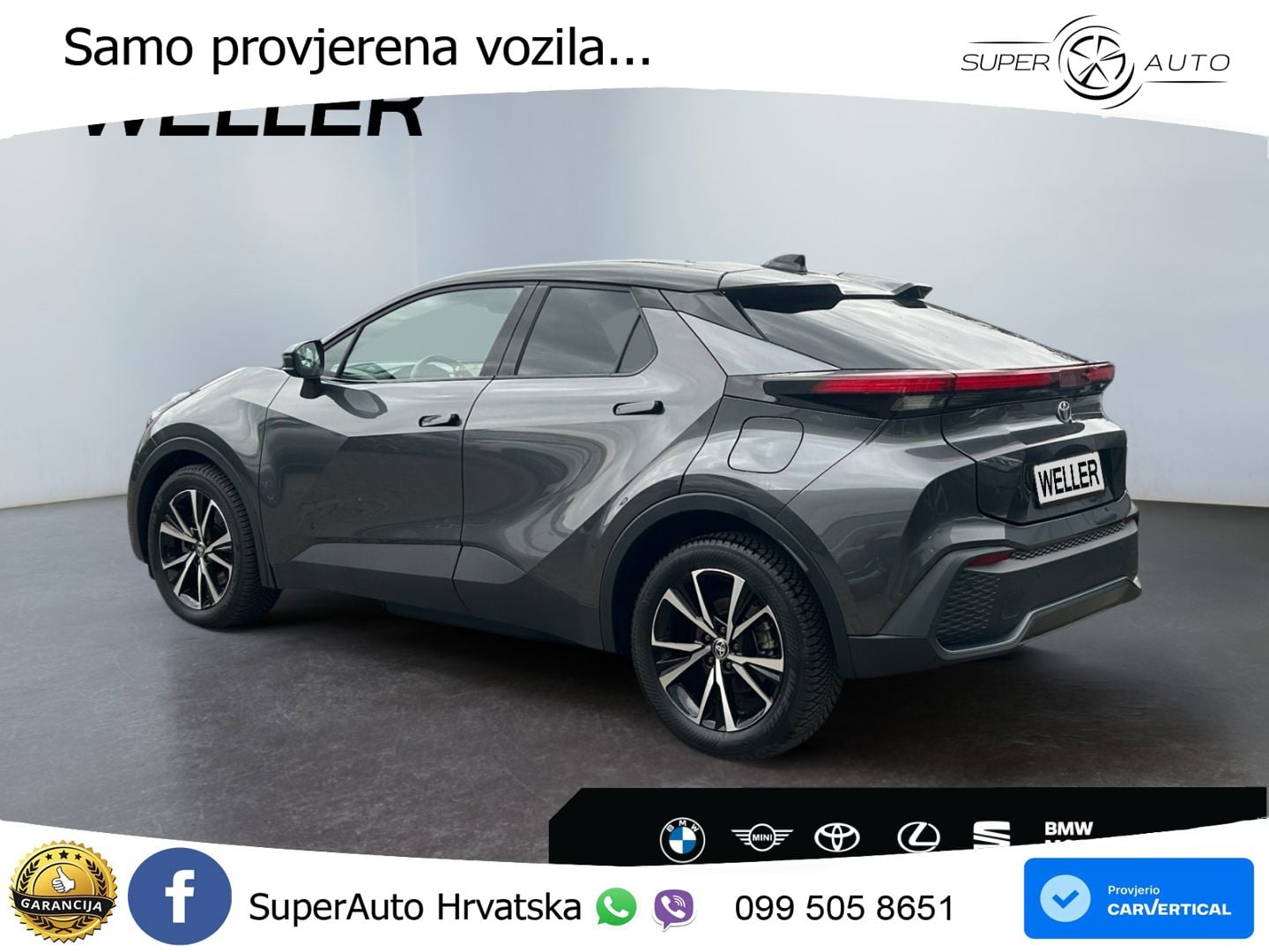 Toyota C-HR 2.0 (223 KS) PHEV e-CVT Teamplayer LED+GR SJED+ACC