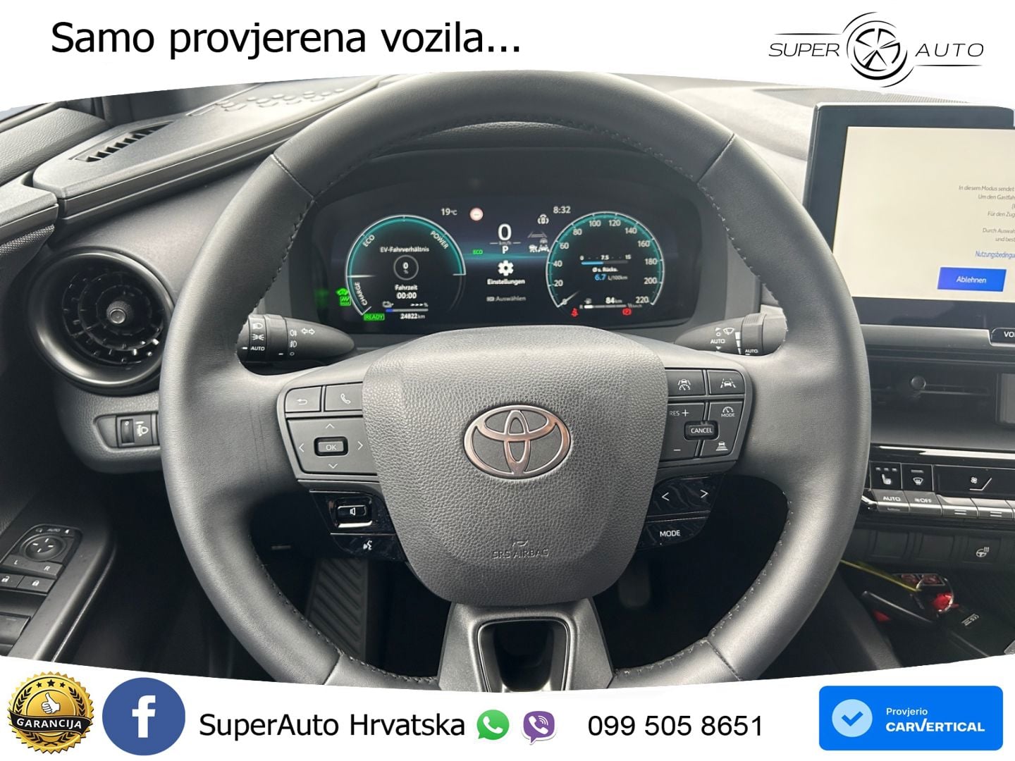 Toyota C-HR 2.0 (223 KS) PHEV e-CVT Teamplayer LED+GR SJED+ACC