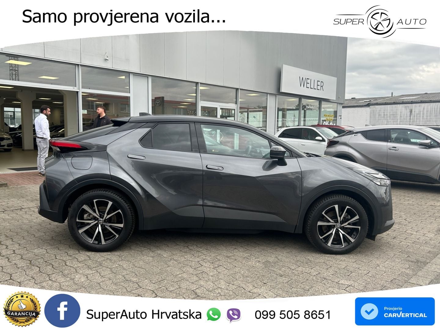 Toyota C-HR 2.0 (223 KS) PHEV e-CVT Teamplayer LED+GR SJED+ACC
