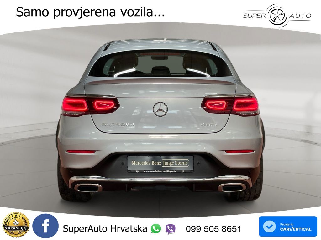 Mercedes GLC Coupe 400d (330 KS) 4MATIC 9G-TRONIC AMG LED+GR SJED+ACC