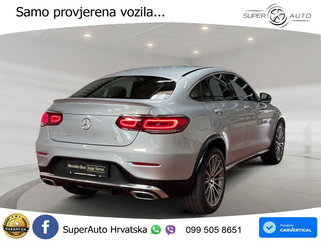 Mercedes GLC Coupe 400d (330 KS) 4MATIC 9G-TRONIC AMG LED+GR SJED+ACC