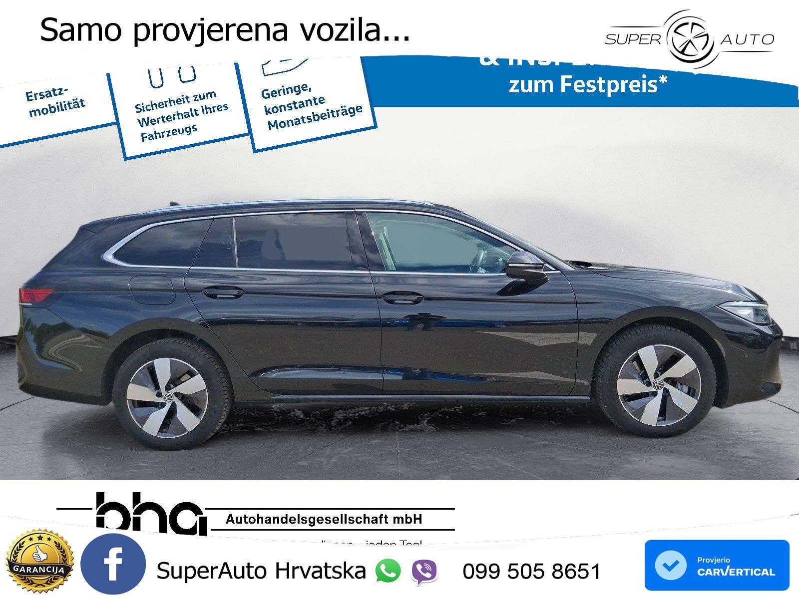 Volkswagen Passat Variant 1.5 TSI (204 KS) eHybrid DSG Business LED+GR SJED+ACC
