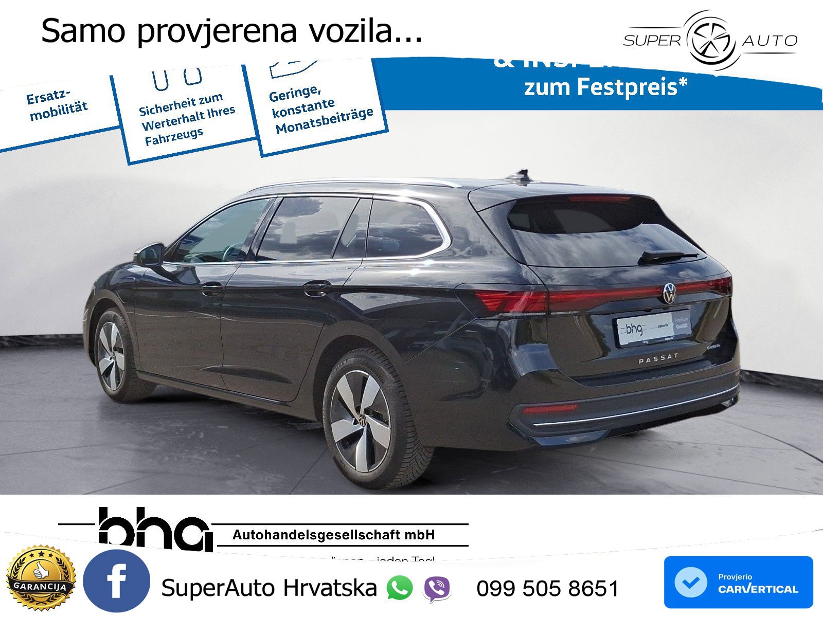 Volkswagen Passat Variant 1.5 TSI (204 KS) eHybrid DSG Business LED+GR SJED+ACC