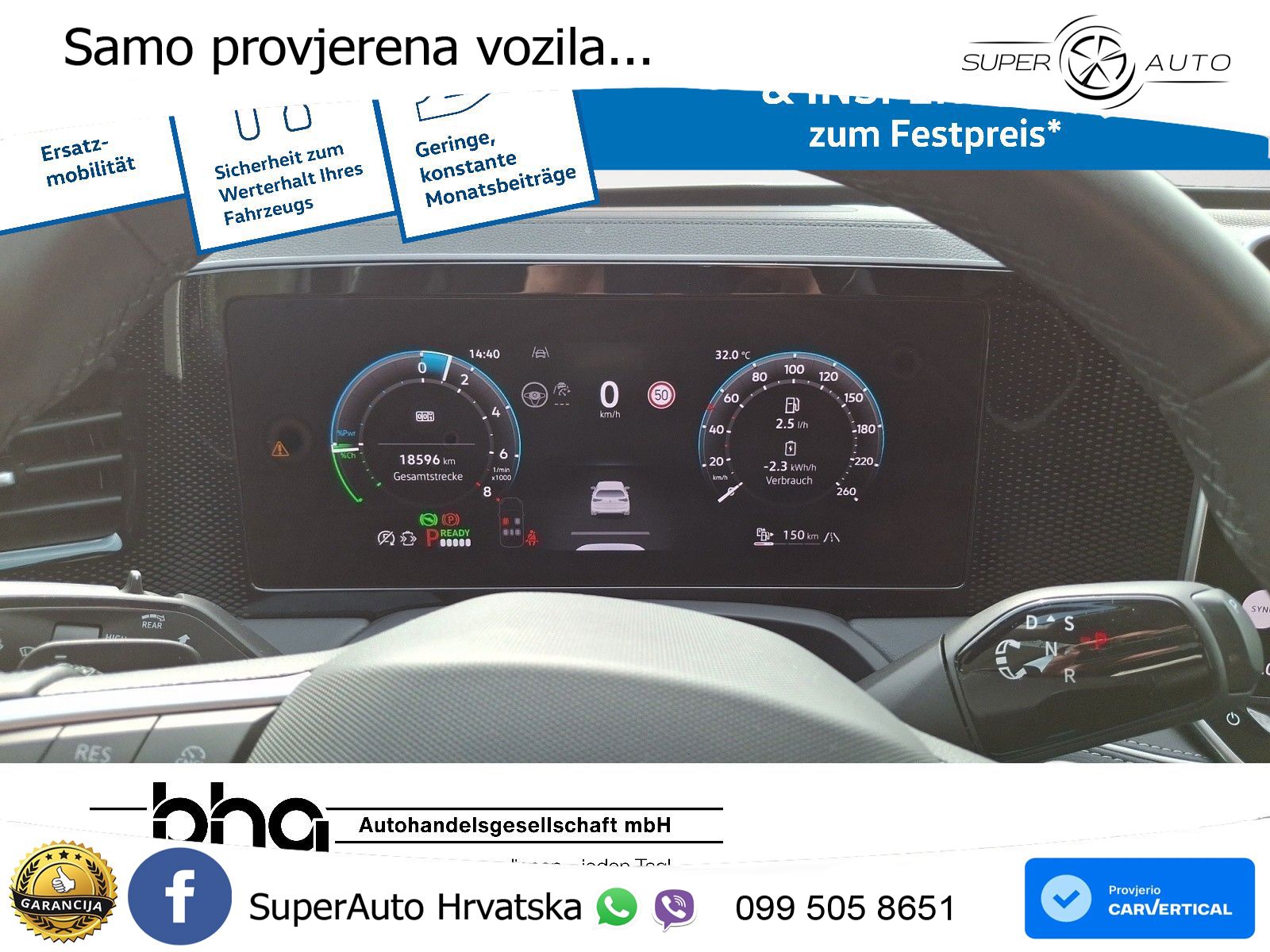 Volkswagen Passat Variant 1.5 TSI (204 KS) eHybrid DSG Business LED+GR SJED+ACC