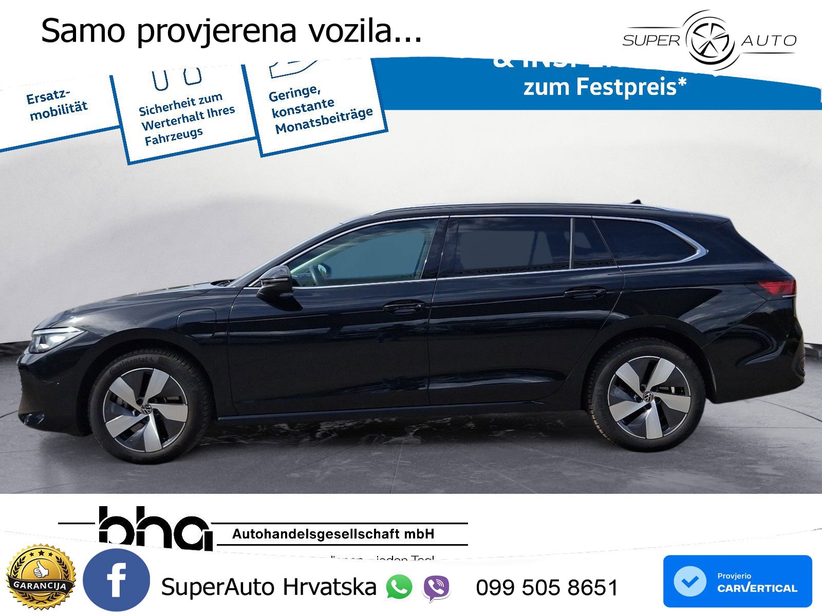Volkswagen Passat Variant 1.5 TSI (204 KS) eHybrid DSG Business LED+GR SJED+ACC