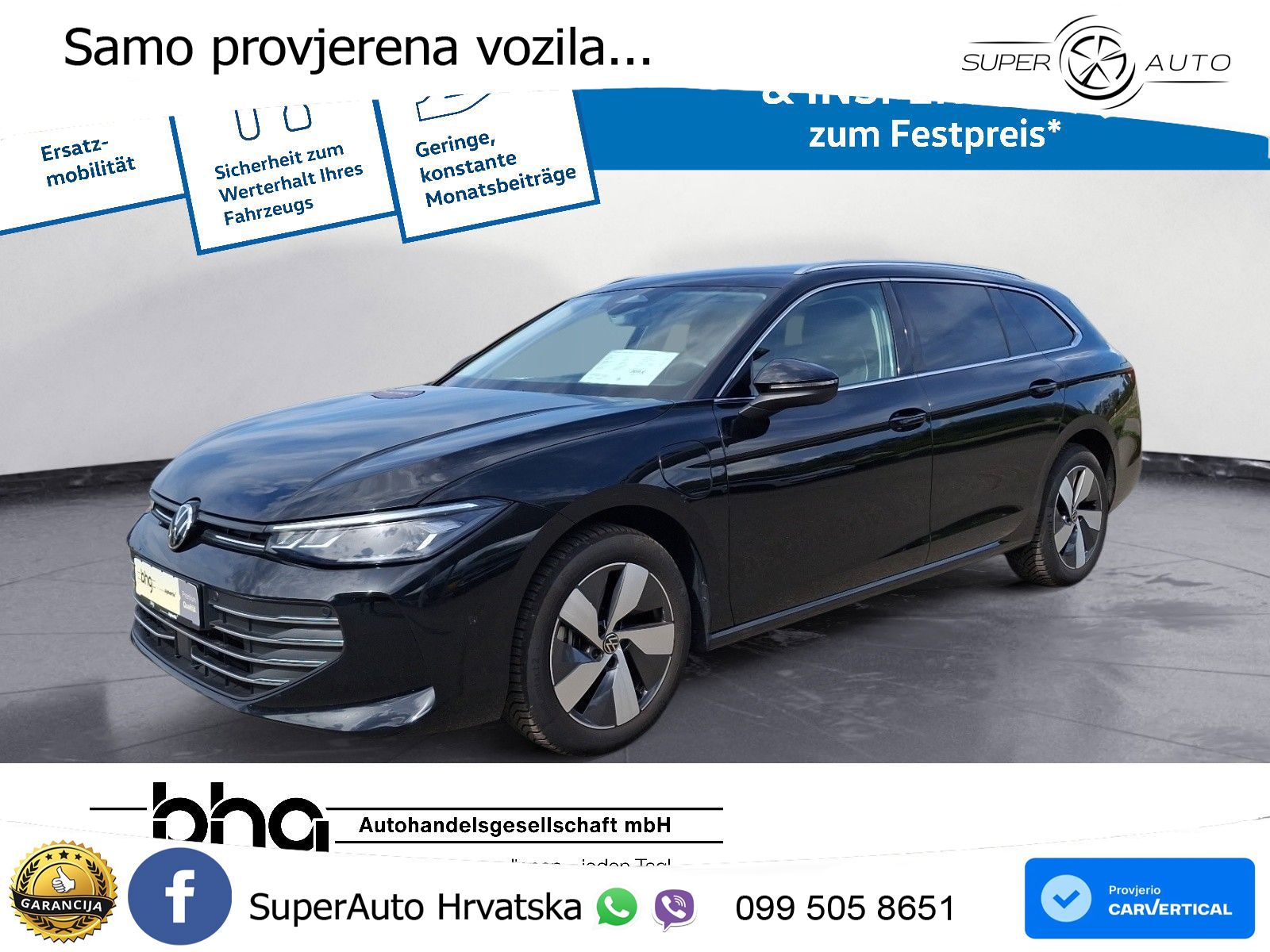 Volkswagen Passat Variant 1.5 TSI (204 KS) eHybrid DSG Business LED+GR SJED+ACC
