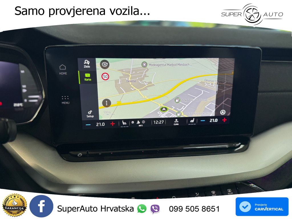 Škoda Octavia Combi 1.5 TSI EVO e-TEC (150 KS) DSG Selection LED+GR SJED+ACC