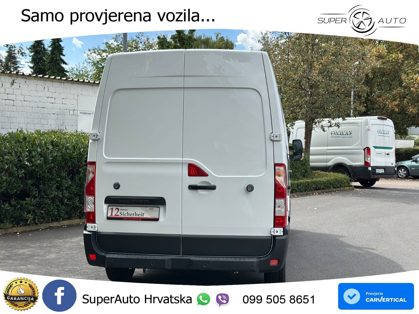 Renault Master III Kasten L2H2 3,5t Automatik/STHZ/NAVI 150 KS