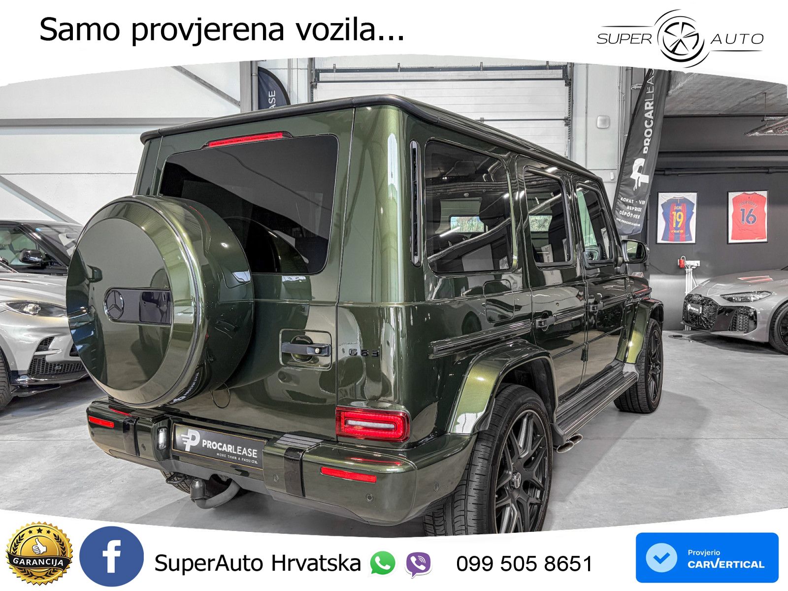 Mercedes AMG G 63 Long V8 (585 KS) 4MATIC 9G-TRONIC AMG SPEEDSHIFT TCT Manufaktur ZRAČNI+ACC+GR SJED+360+PANO