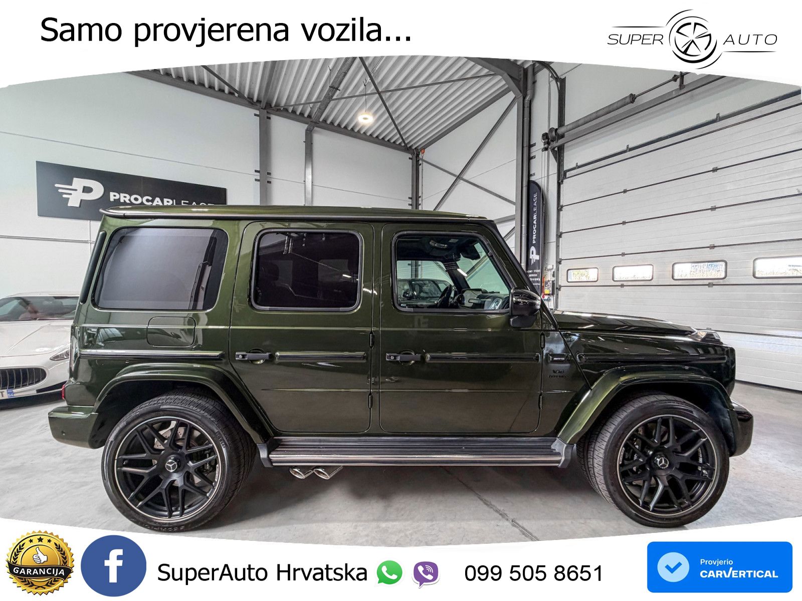 Mercedes AMG G 63 Long V8 (585 KS) 4MATIC 9G-TRONIC AMG SPEEDSHIFT TCT Manufaktur ZRAČNI+ACC+GR SJED+360+PANO