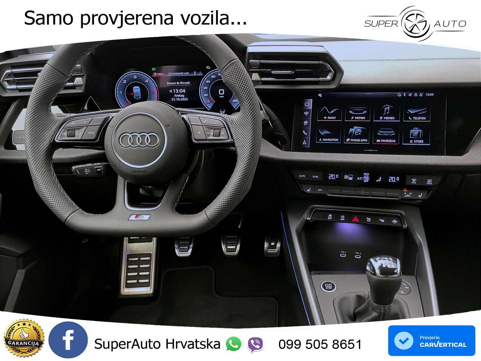 Audi A3 30 TDI (116 KS) advanced LED+GR SJED+ACC