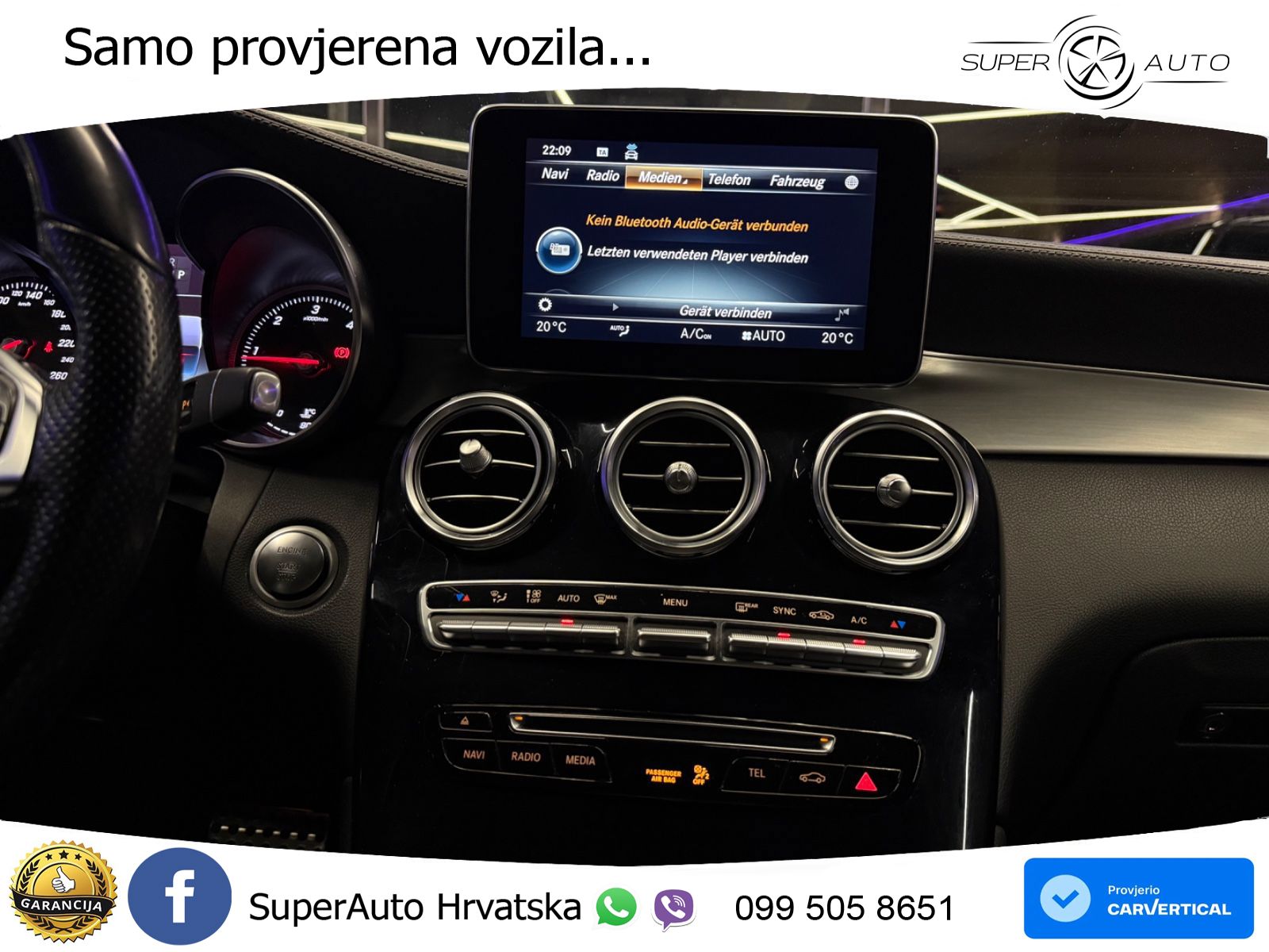 Mercedes GLC Coupe 220d (170 KS) 4MATIC G-TRONIC AMG LED+GR SJED+ACC