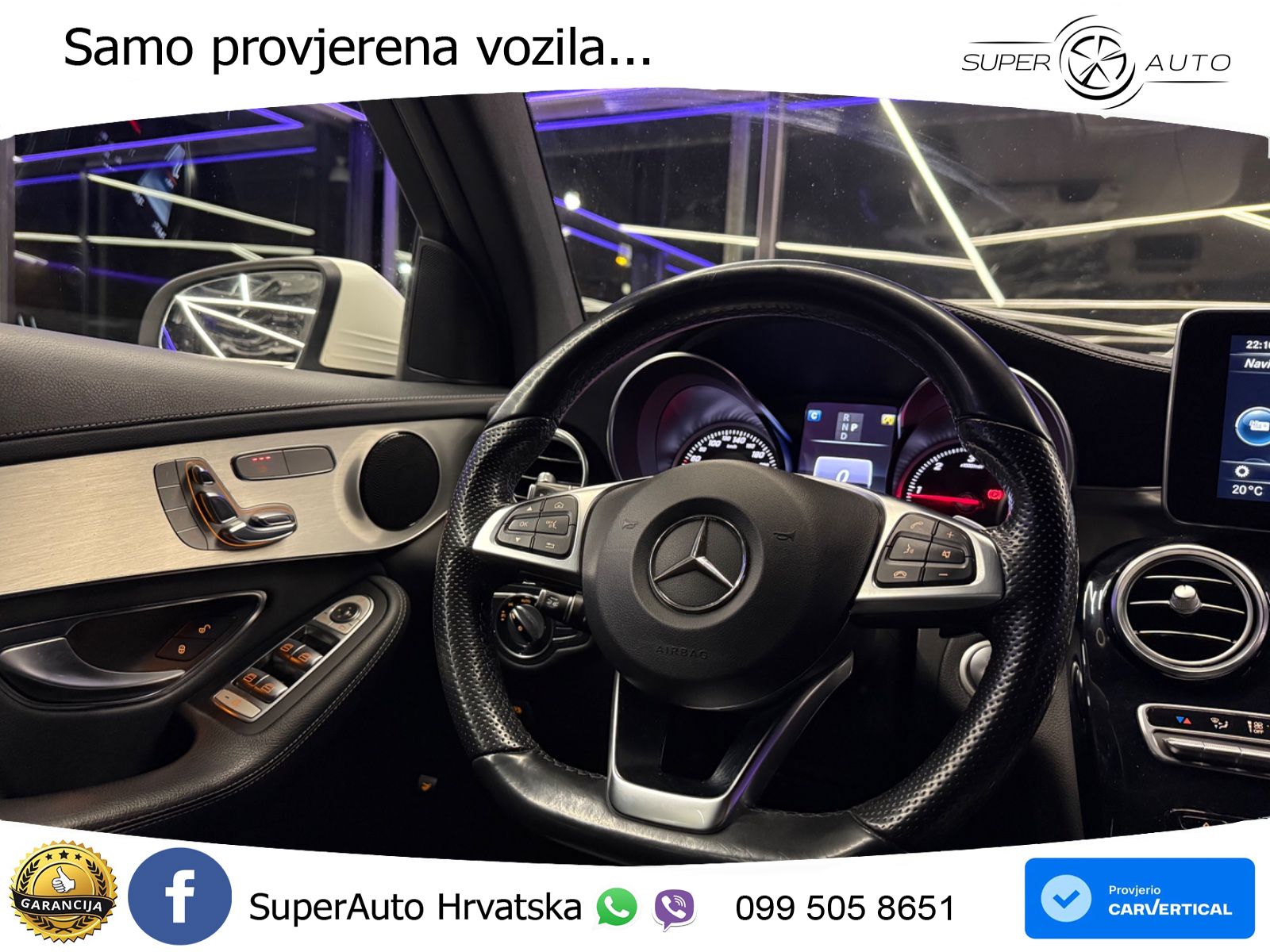 Mercedes GLC Coupe 220d (170 KS) 4MATIC G-TRONIC AMG LED+GR SJED+ACC