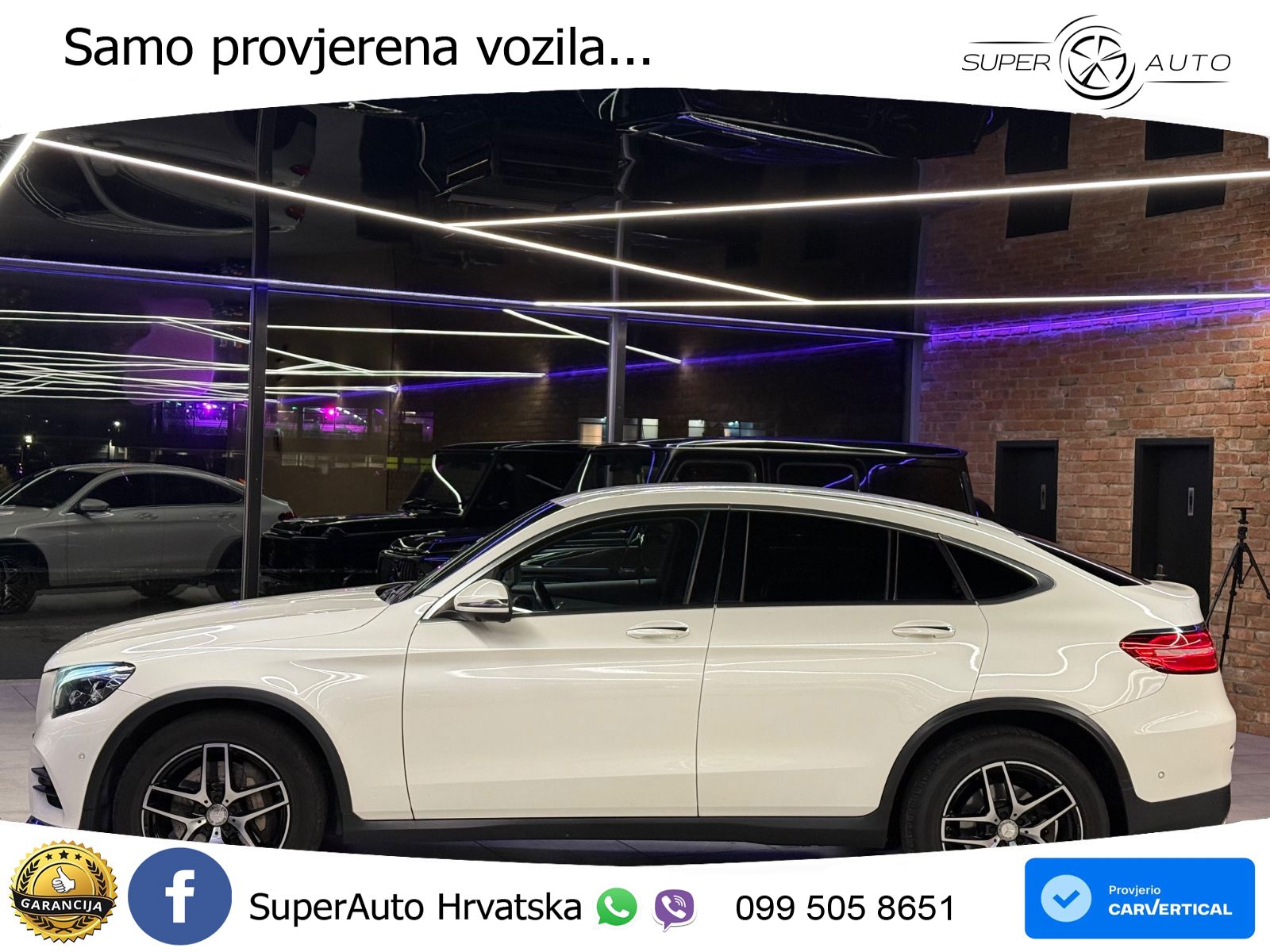 Mercedes GLC Coupe 220d (170 KS) 4MATIC G-TRONIC AMG LED+GR SJED+ACC