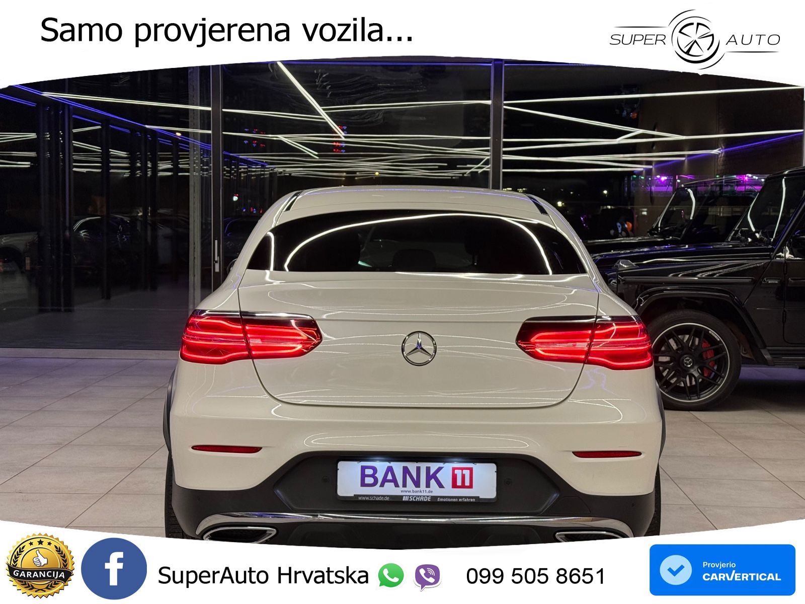 Mercedes GLC Coupe 220d (170 KS) 4MATIC G-TRONIC AMG LED+GR SJED+ACC