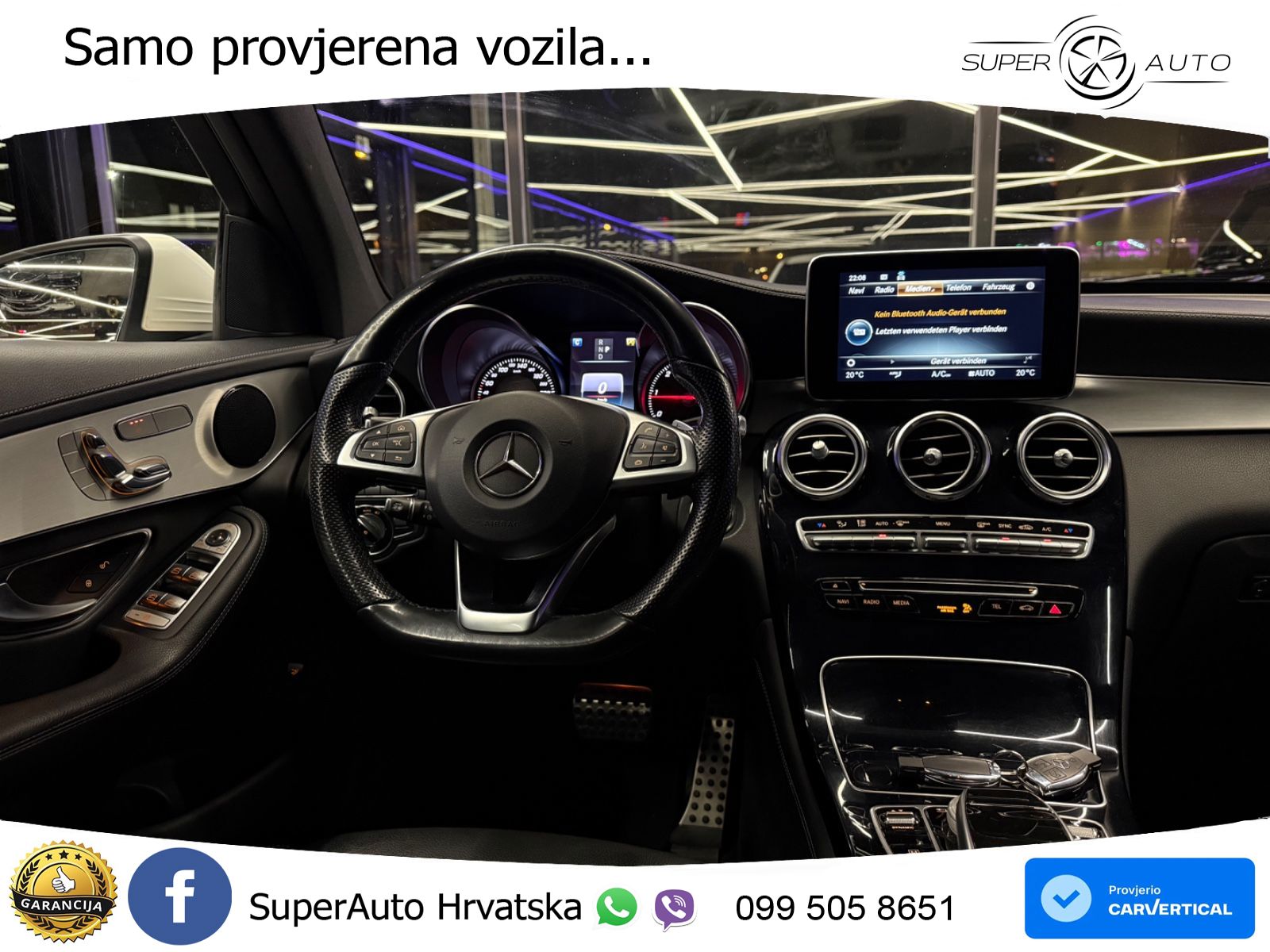 Mercedes GLC Coupe 220d (170 KS) 4MATIC G-TRONIC AMG LED+GR SJED+ACC