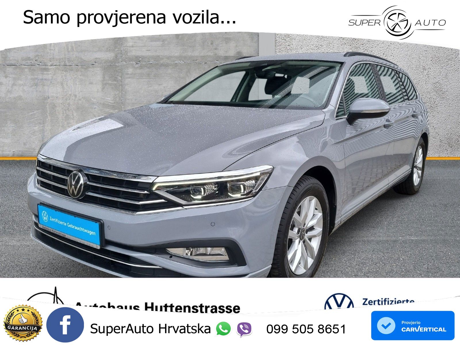 Volkswagen Passat Variant 1.5 TSI (150 KS) DSG ACT Business MATRIX+GR SJED+KAM