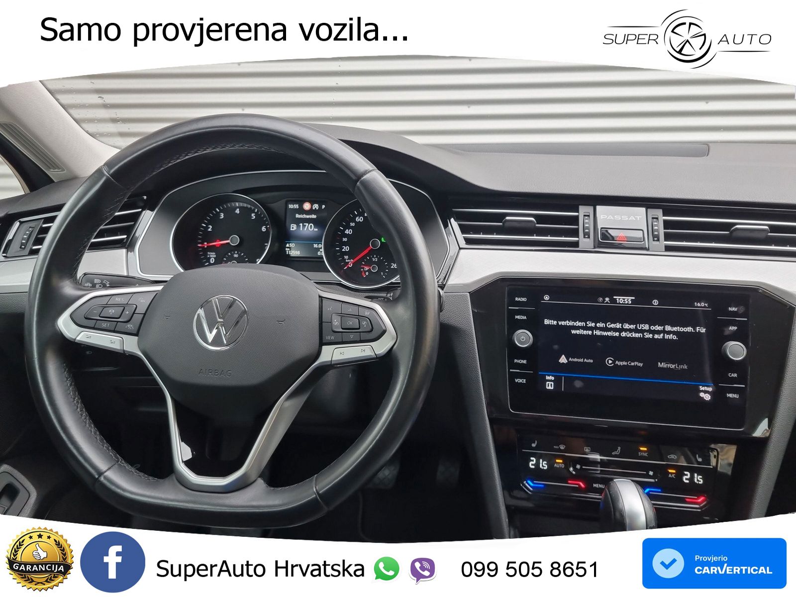 Volkswagen Passat Variant 1.5 TSI (150 KS) DSG ACT Business MATRIX+GR SJED+KAM