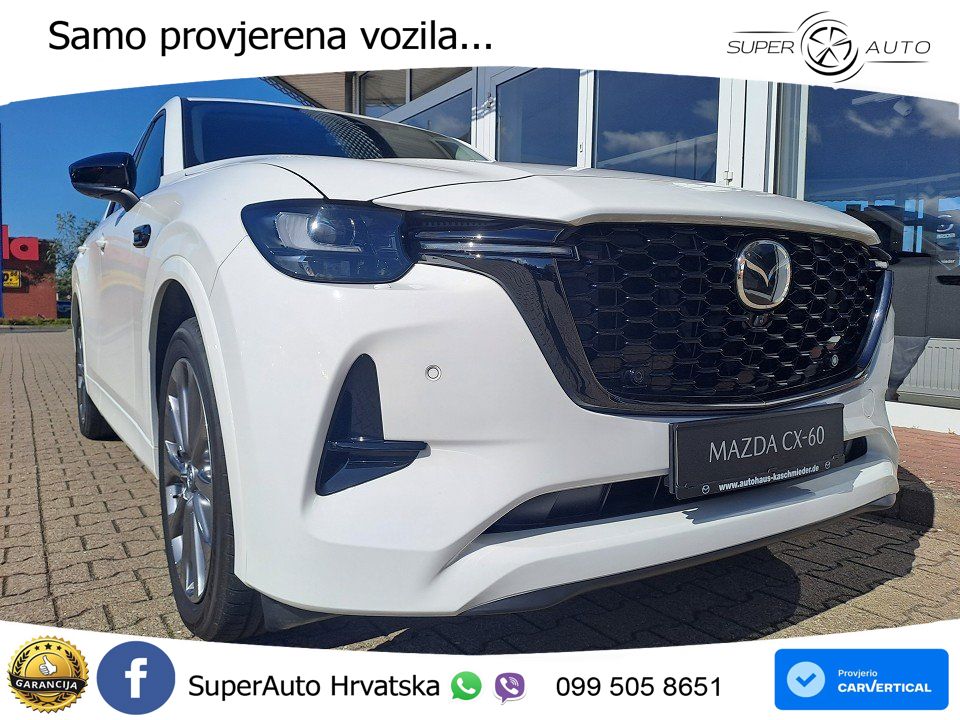 Mazda CX-60 2.5 e-Skyactiv (328 KS) AWD Automatic MATRIX+GR SJED+KAM