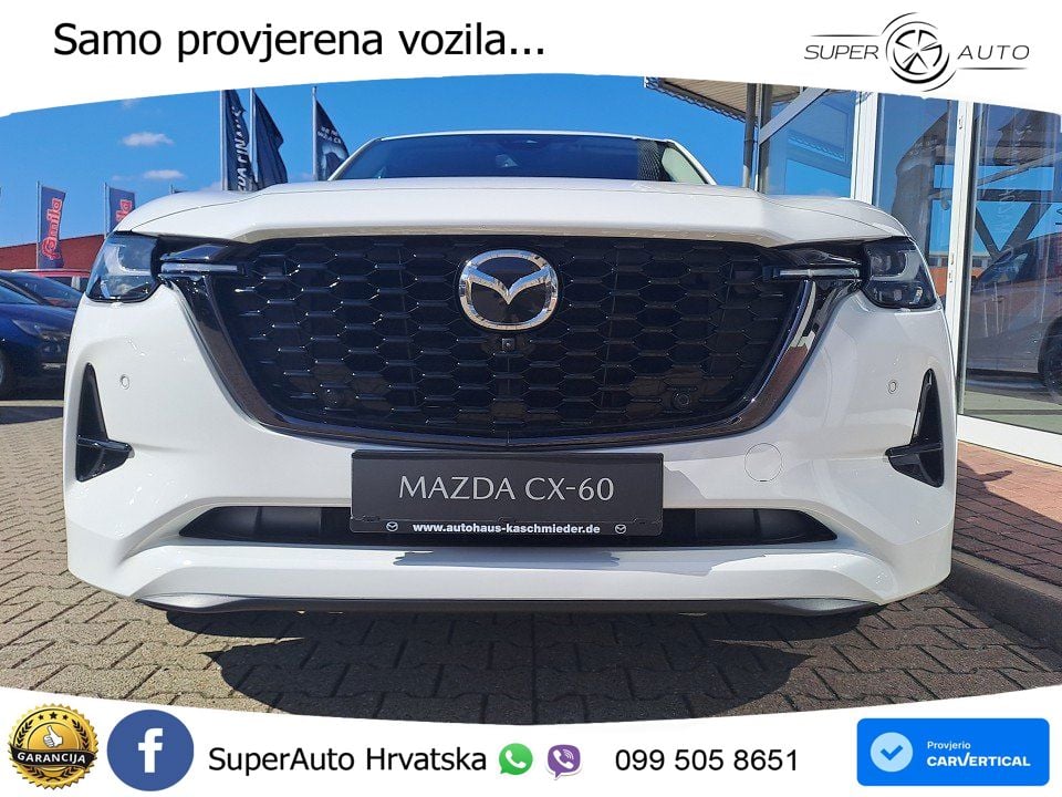Mazda CX-60 2.5 e-Skyactiv (328 KS) AWD Automatic MATRIX+GR SJED+KAM