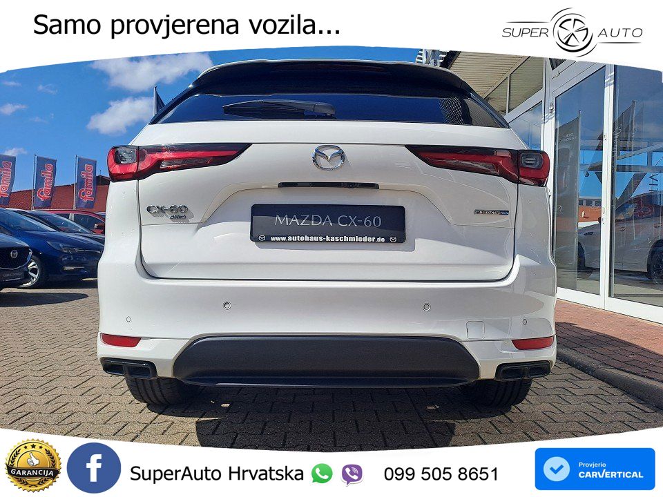 Mazda CX-60 2.5 e-Skyactiv (328 KS) AWD Automatic MATRIX+GR SJED+KAM