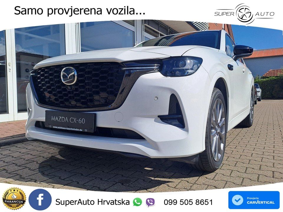 Mazda CX-60 2.5 e-Skyactiv (328 KS) AWD Automatic MATRIX+GR SJED+KAM