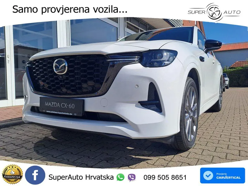 Mazda CX-60 2.5 e-Skyactiv (328 KS) AWD Automatic MATRIX+GR SJED+KAM