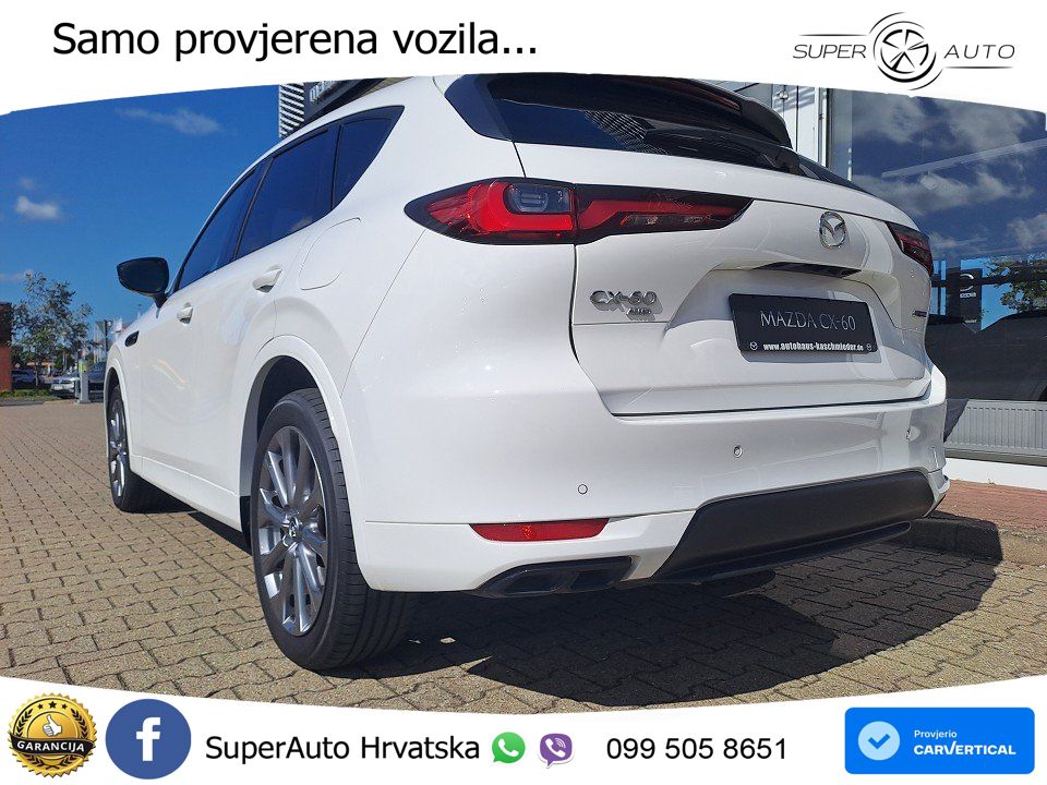 Mazda CX-60 2.5 e-Skyactiv (328 KS) AWD Automatic MATRIX+GR SJED+KAM