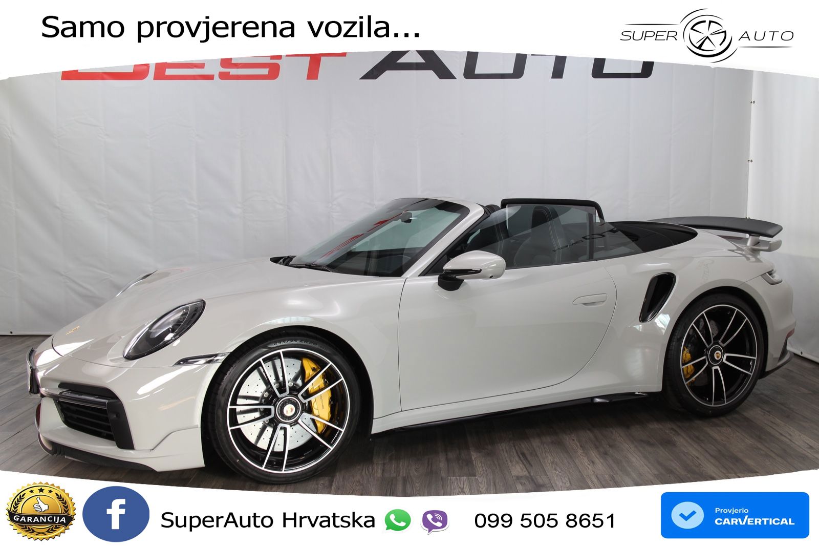 Porsche 911 Turbo S Cabriolet 3.8 (650 KS) PDK MATRIX+GR SJED+KAM