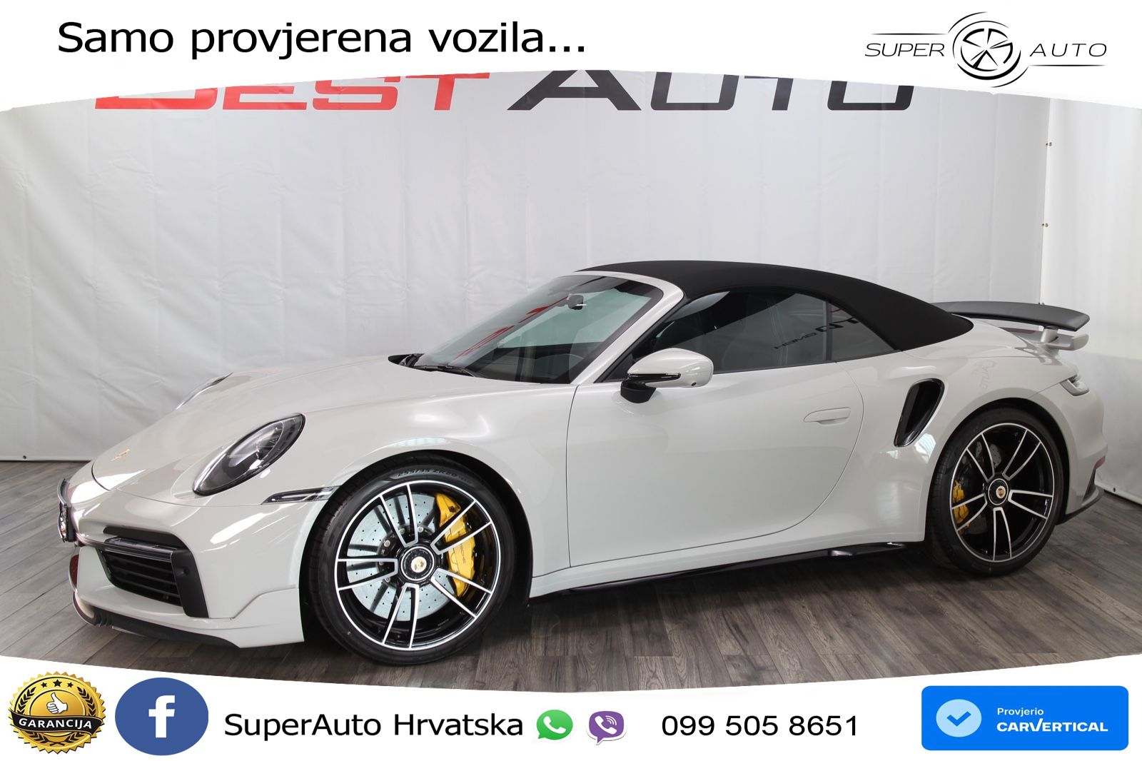 Porsche 911 Turbo S Cabriolet 3.8 (650 KS) PDK MATRIX+GR SJED+KAM