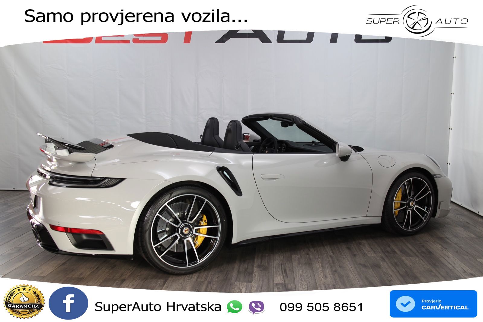 Porsche 911 Turbo S Cabriolet 3.8 (650 KS) PDK MATRIX+GR SJED+KAM