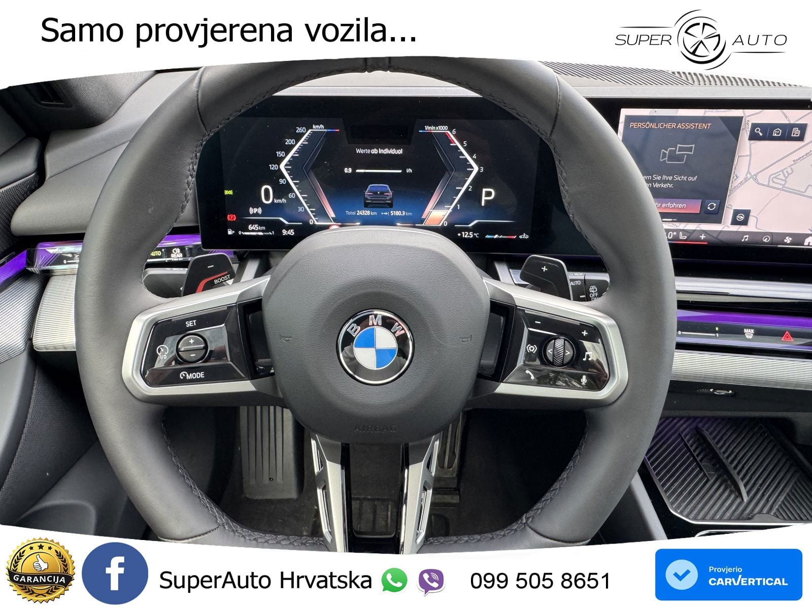 BMW 520d Touring (197 KS) Steptronic M Sport LED+GR SJED+ACC