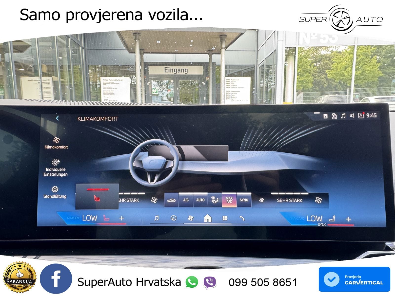 BMW 520d Touring (197 KS) Steptronic M Sport LED+GR SJED+ACC