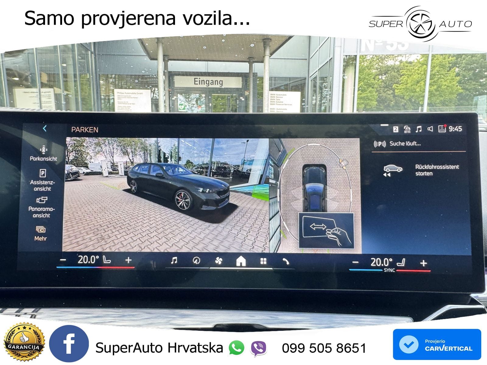 BMW 520d Touring (197 KS) Steptronic M Sport LED+GR SJED+ACC