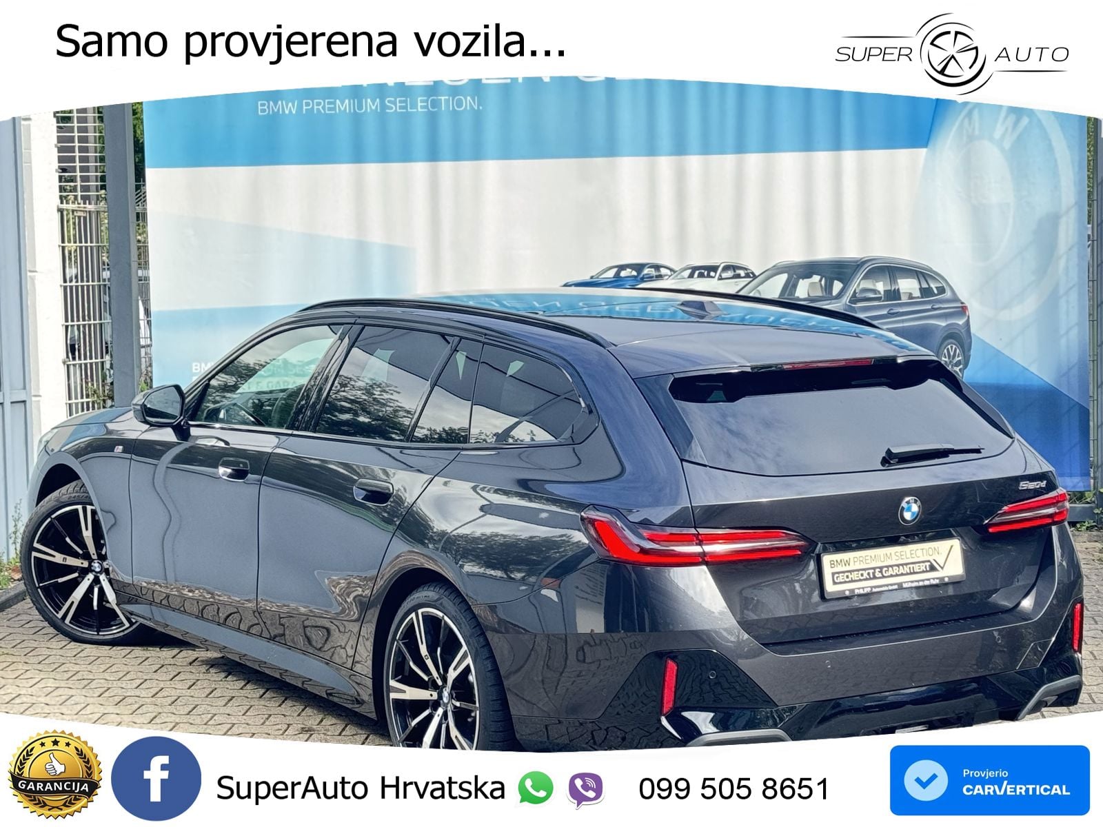 BMW 520d Touring (197 KS) Steptronic M Sport LED+GR SJED+ACC